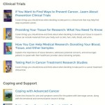 NCI Patient Resources